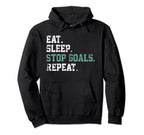 Goalie Player Goalkeeper Ice Hockey Hoodie - Unique Graphic Unisex