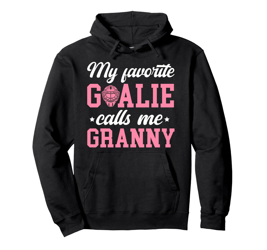Proud Ice Hockey Goalie Granny Hockey Keeper Hoodie - Graphic Print Unisex