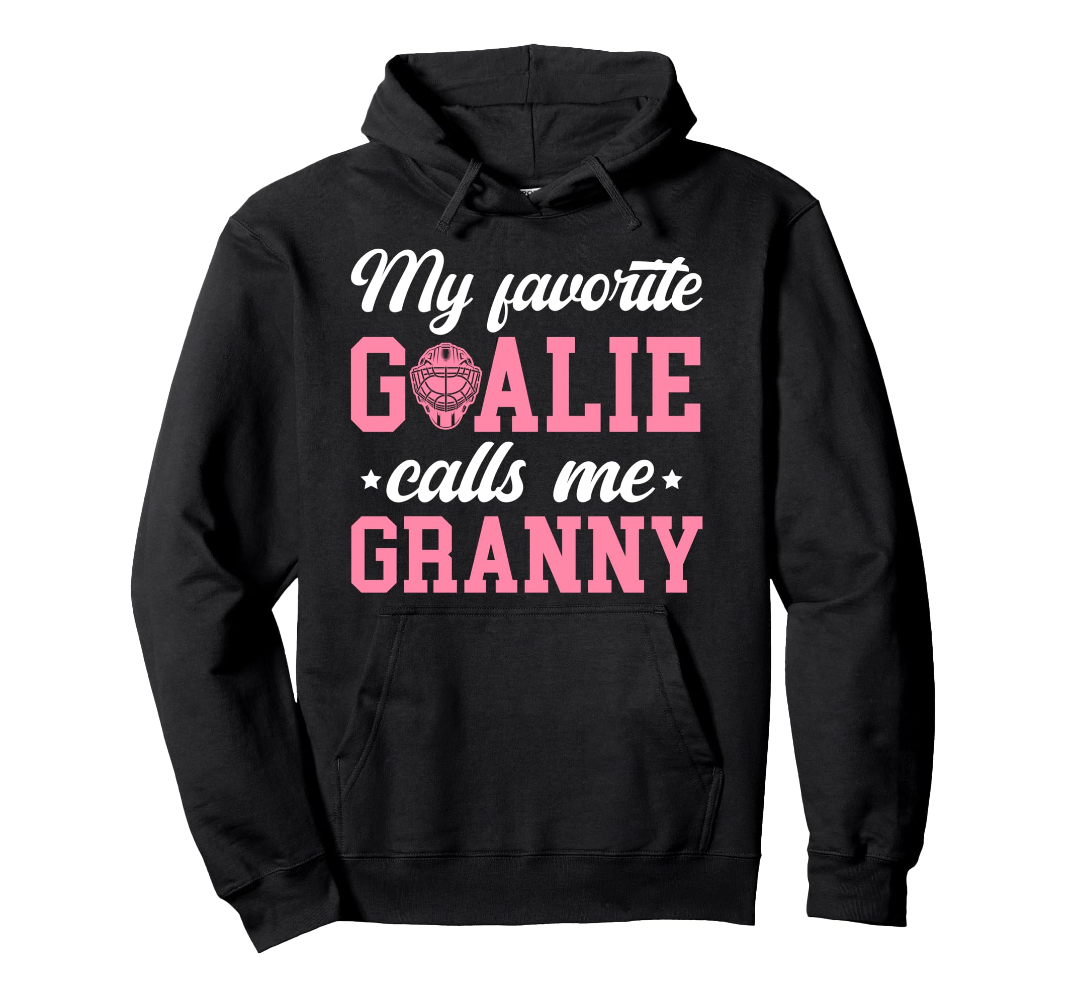 Proud Ice Hockey Goalie Granny Hockey Keeper Hoodie - Graphic Print Unisex