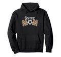 Soccer Mom Leopard Mothers Day Sport Hoodie - Custom Art Print for Adults