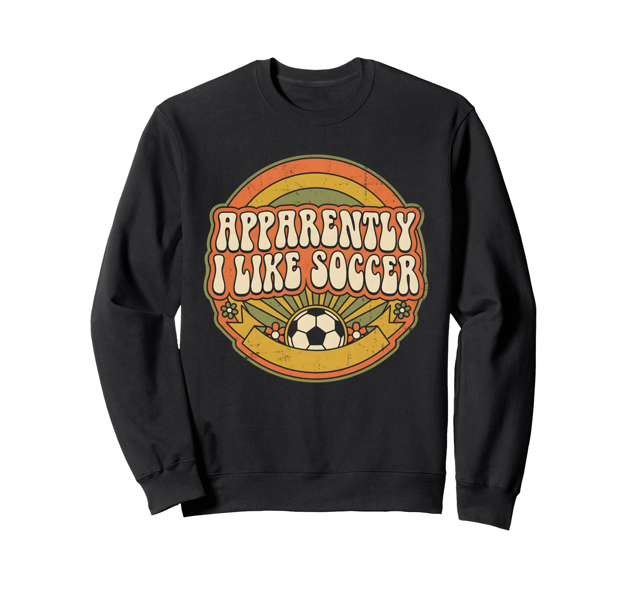Apparently I Like Soccer Game Day Sweatshirt - Streetwear Style Unisex