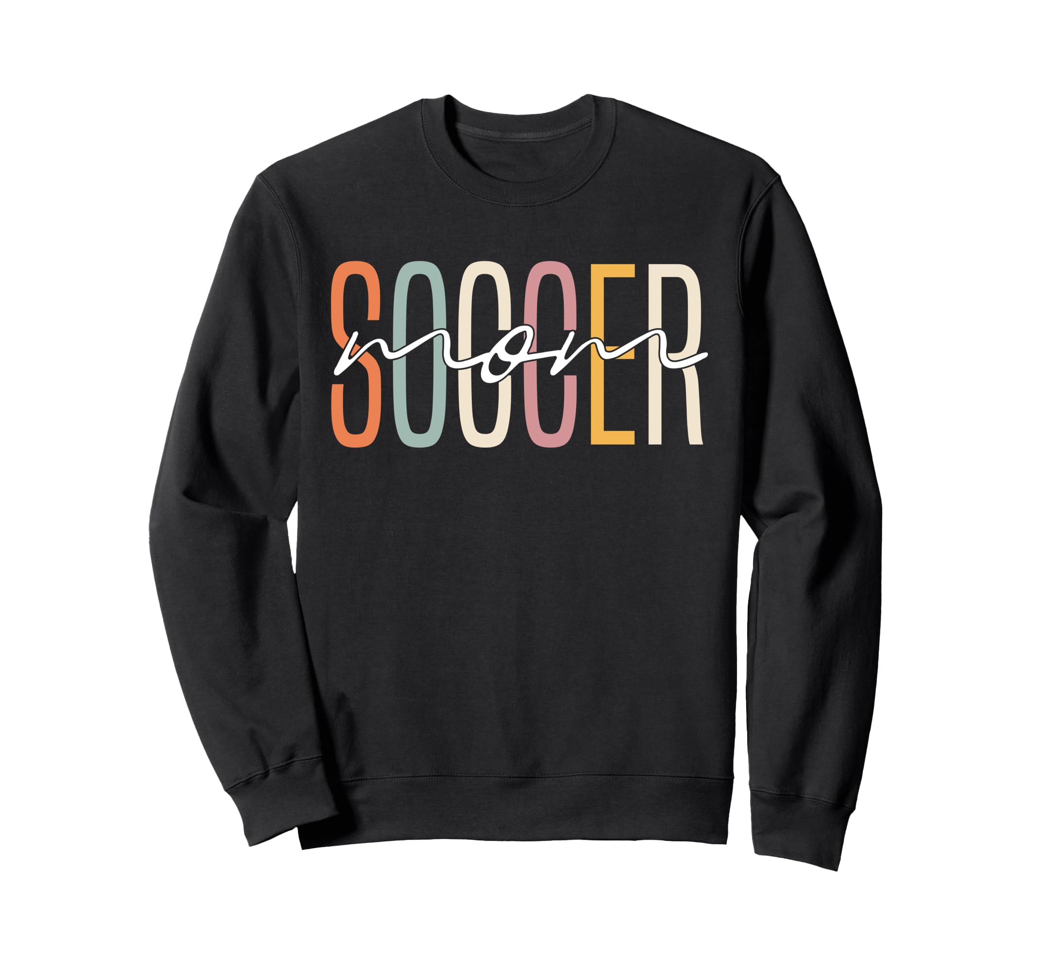 Bruh Soccer Mom Mama My Favorite People Sweatshirt - Graphic Print Unisex