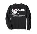 Soccer Definition Sweatshirt - Custom Art Print for Adults