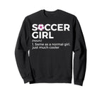 Soccer Definition Sweatshirt - Custom Art Print for Adults