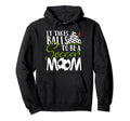 It Takes Balls To Be Soccer Mom Soccer Hoodie - Minimalist Print Men Women