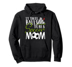 It Takes Balls To Be Soccer Mom Soccer Hoodie - Minimalist Print Men Women
