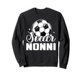 Soccer Nonni Matching Family Soccer Sweatshirt - Trendy Graphic Unisex