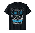 Funny Softball Coach Appreciation Gifts T-Shirt - Trendy Graphic for Adults