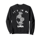 Its My Dna Football Players Gift Sweatshirt - Minimalist Print Unisex