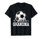 Funny Soccer Grandma Soccer Lover T-Shirt - Graphic Print for Adults