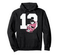13 Soccer Birthday Gift Soccer Fan Sports Hoodie - Unique Graphic Unisex
