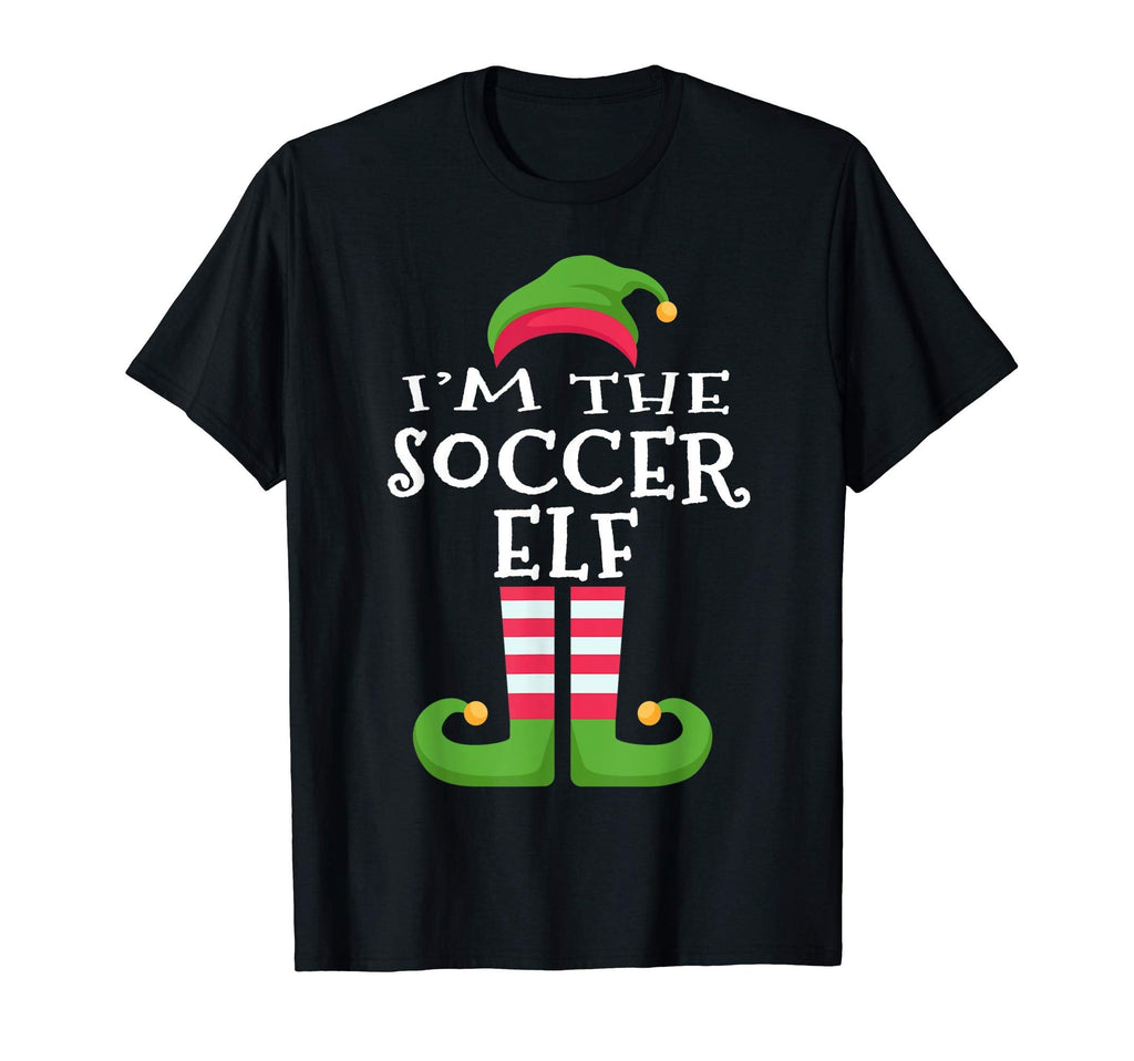 Im Soccer Elf Family Matching Pajama T-Shirt - Custom Art Print Men Women
