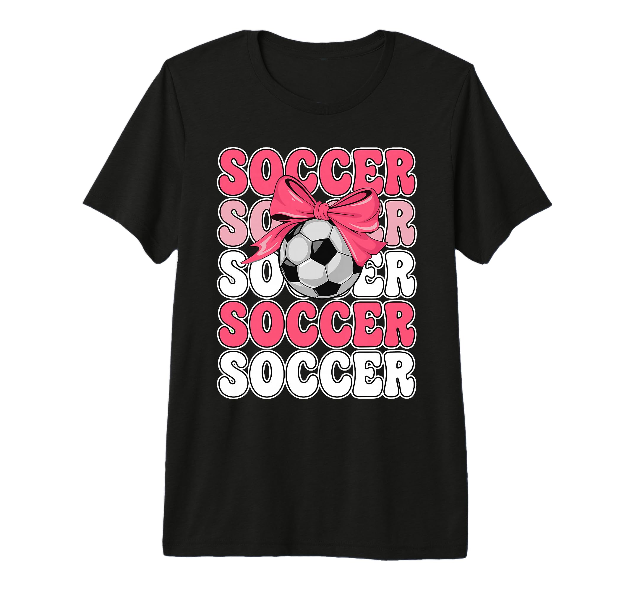 Womens Soccer Player Team Coach Coquette T-Shirt - Novelty Apparel Unisex