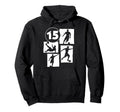 15Th Birthday Soccer Player Football Hoodie - Minimalist Print for Adults
