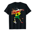 Ghanaian Camel Ghana Flag Soccer Accra T-Shirt - Minimalist Print Unisex