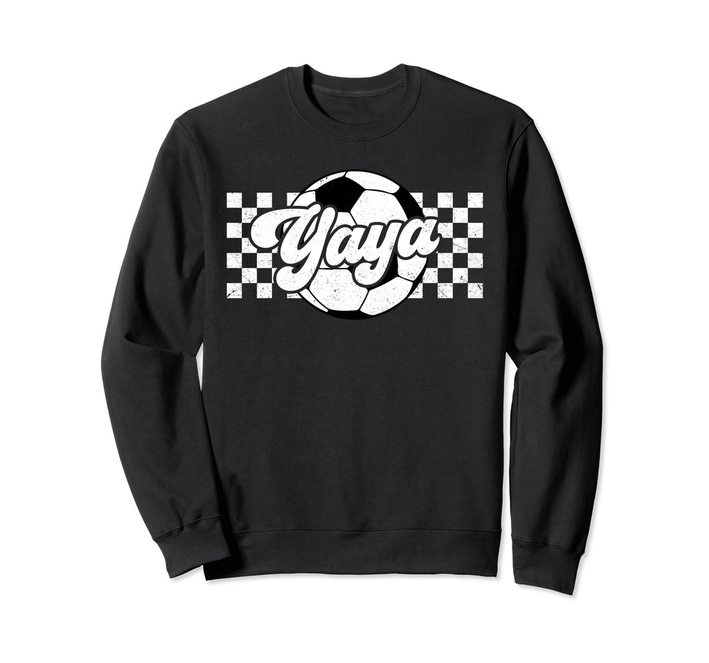 Soccer Yaya Sport Lover Family Mothers Sweatshirt - Graphic Print Unisex