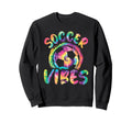 Soccer Vibes Soccer Player Sweatshirt - Custom Art Print Men Women
