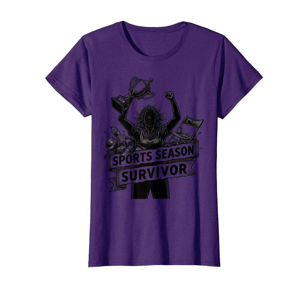 Sports Season Survivor Proud Sports T-Shirt - Custom Art Print Men Women