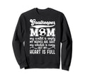 Proud Soccer Goalkeeper Mom Soccer Sweatshirt - Custom Art Print Unisex