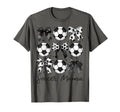 Soccer Mama Coquette Bow Soccer Mom T-Shirt - Fun Novelty Design Unisex