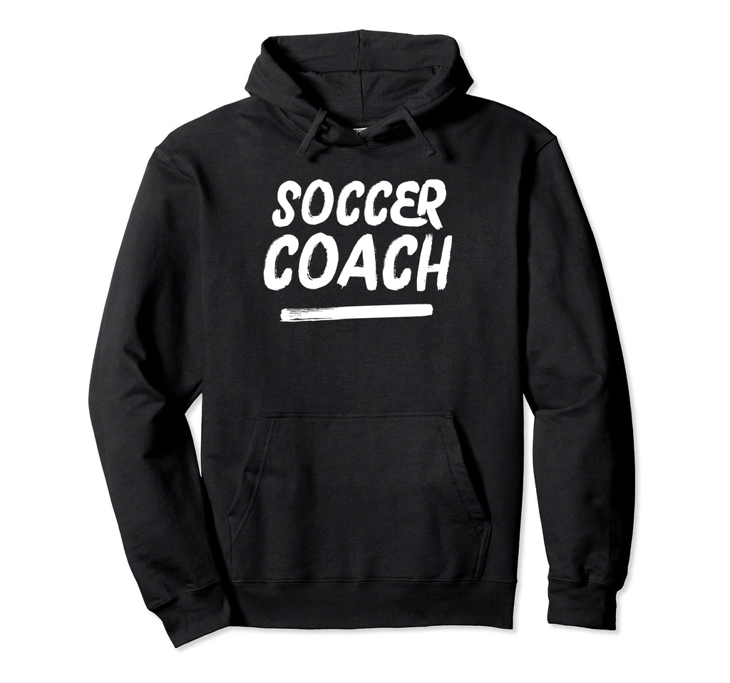 Soccer Coach Distressed Coaches Hoodie - Unique Graphic Men Women
