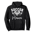 Soccer Mama Soccer Heart Hoodie - Unique Graphic Men Women