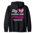 Proud Soccer And Cheerleading Mom Mothers Hoodie - Unique Graphic Unisex