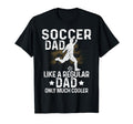 Proud Soccer Dads Soccer Fans Soccer T-Shirt - Aesthetic Graphic Unisex