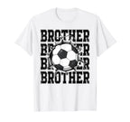Soccer Brother Cracked Wall Family Matching T-Shirt - Graphic Print Unisex