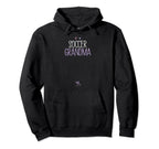Soccer Grandma Soccer Heart Illustration Hoodie - Minimalist Print Unisex