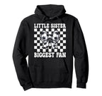 Soccer Sister Soccer Little Sister Hoodie - Graphic Print for Adults