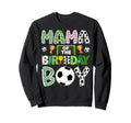 Mama Birthday Soccer Player Sweatshirt - Casual Everyday Wear for Adults