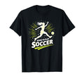 Born To Play Soccer Womens Inspirational T-Shirt - Custom Art Print Unisex
