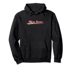 Alpine Soccer Varsity Distressed Hoodie - Trendy Graphic for Adults