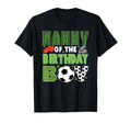 Nanny Birthday Soccer Group Family T-Shirt - Custom Art Print Men Women