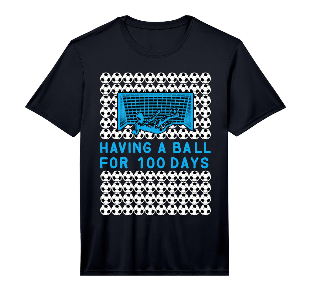 Having Ball 100 Days School T-Shirt - Casual Everyday Wear Men Women