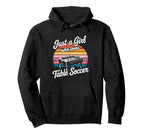 Just Who Loves Table Soccer Hoodie - Novelty Apparel Unisex