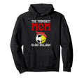 Toughest Mom Raise Ballers Softball Hoodie - Trendy Graphic Unisex