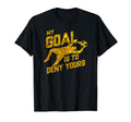 My Goal Is To Deny Yours Soccer Goalkeeper T-Shirt - Graphic Print Unisex