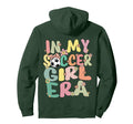 My Soccer Era Groovy Soccer Soccer Hoodie - Trendy Graphic Unisex