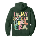 My Soccer Era Groovy Soccer Soccer Hoodie - Trendy Graphic Unisex