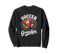 Soccer Grandpa Tie Dye Sweatshirt - Casual Everyday Wear Men Women