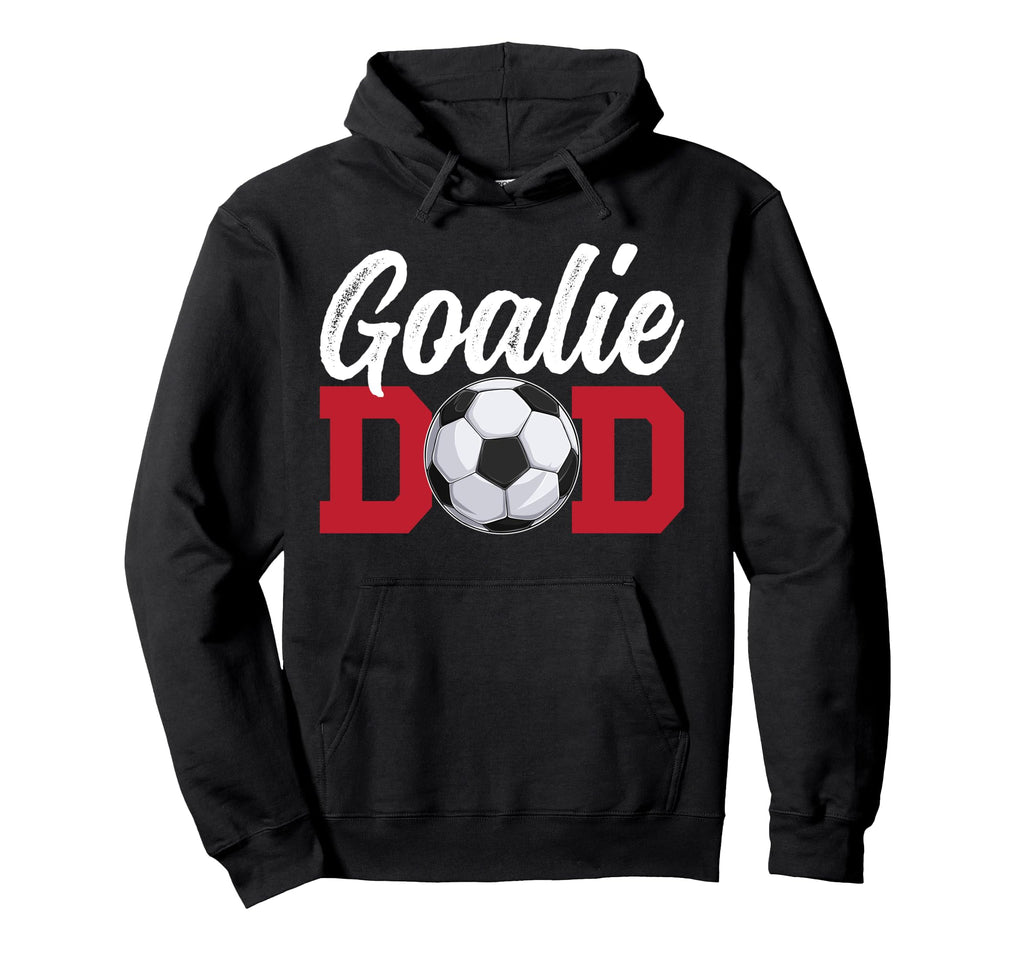 Soccer Goalie Dad Soccer Keeper Father Hoodie - Graphic Print Unisex