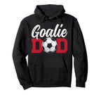 Soccer Goalie Dad Soccer Keeper Father Hoodie - Graphic Print Unisex