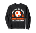 Multiple Sclerosis Awareness Soccer Sweatshirt - Graphic Print Men Women