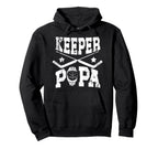 Ice Hockey Keeper Papa Ice Hockey Hoodie - Streetwear Style Men Women