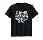 Game Day Soccer Player Sports Soccer Mom T-Shirt - Trendy Graphic Unisex
