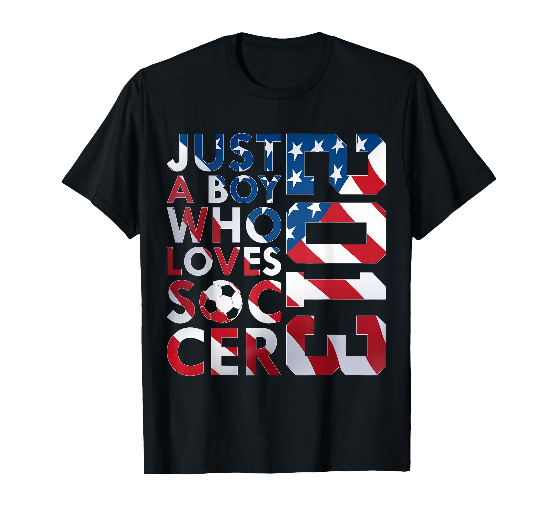2013 Just Who Loves Soccer 13Th T-Shirt - Fun Novelty Design Men Women