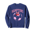 Coquette Hamptons Soccer Preppy Sweatshirt - Unique Graphic for Adults