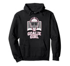 Hockey Goalie Goalkeeper Female Field Hoodie - Aesthetic Graphic Men Women